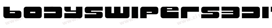 BodySwipers3DItalic-6Wyo字体转换