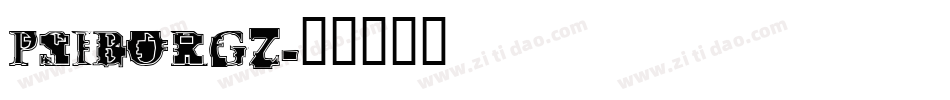 PSIBORGZ字体转换