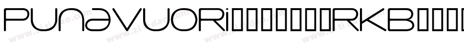 Punavuori00150-7rKB字体转换
