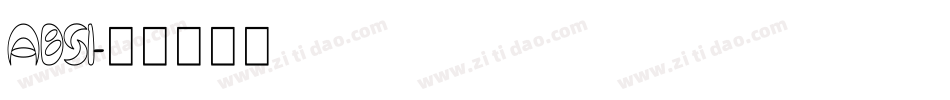 ABS1字体转换