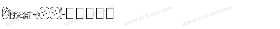 Birdart-pZZ1字体转换