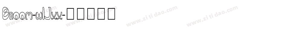 Broom-w1Jxx字体转换