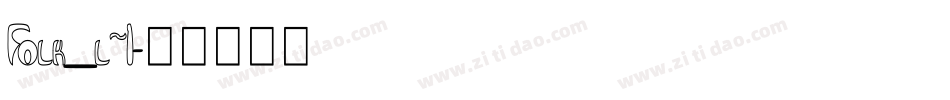 Folk_l~1字体转换
