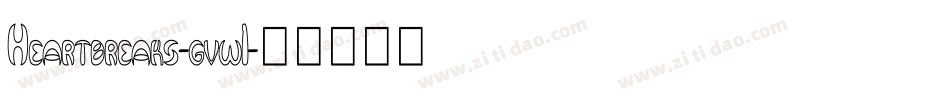 Heartbreaks-gvw1字体转换