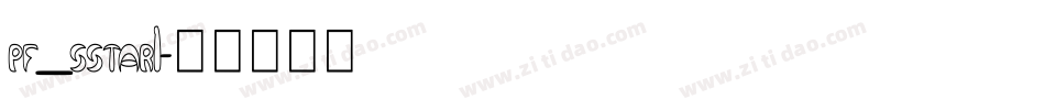 pf_sstar1字体转换