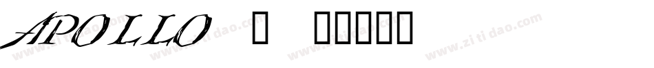 APOLLO9_字体转换