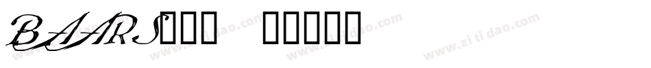 BAARS___字体转换