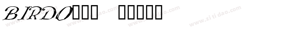 BIRDO___字体转换