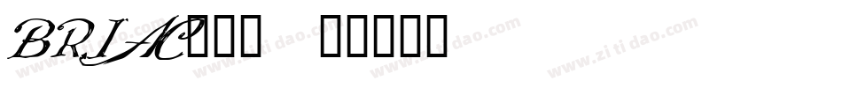 BRIAC___字体转换