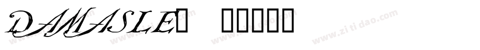 DAMASLE_字体转换