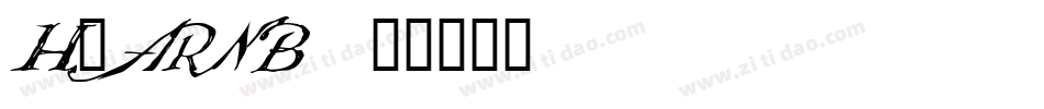 H_ARNB字体转换