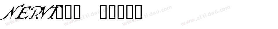NERVT___字体转换