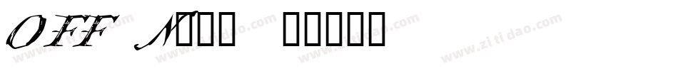 OFF-N___字体转换