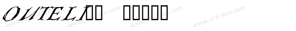 OUTELI__字体转换
