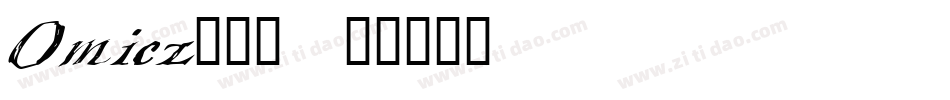 Omicz___字体转换