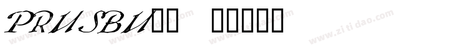 PRUSBU__字体转换