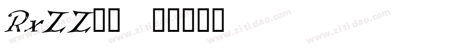 RxZZ__字体转换