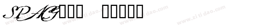 SPACG___字体转换