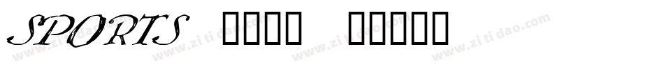 SPORTS1_转换器字体转换