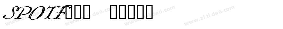 SPOTF___字体转换