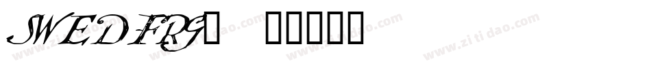 SWEDFRG_字体转换