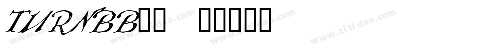 TURNBB__字体转换