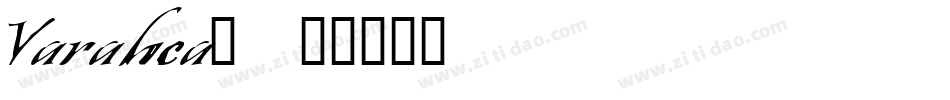Varahca_字体转换