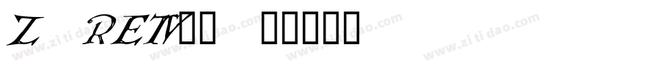 Z-RETV__字体转换