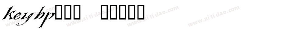 keybp___字体转换