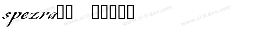 spezra__字体转换