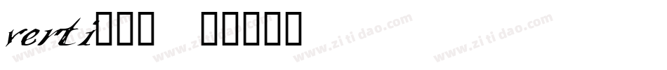 verti___字体转换