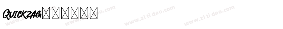 Quickzag字体转换