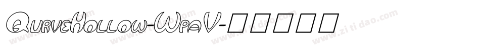 QurveHollow-WpaV字体转换
