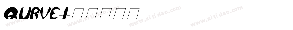 QURVE-I字体转换