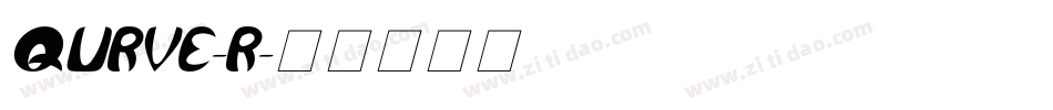 QURVE-R字体转换