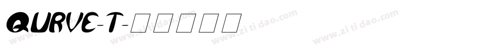 QURVE-T字体转换