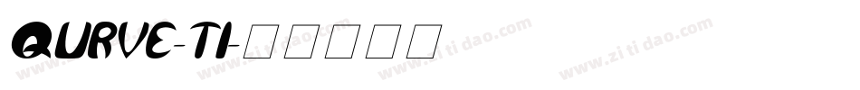 QURVE-TI字体转换