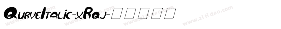 QurveItalic-xRqj字体转换