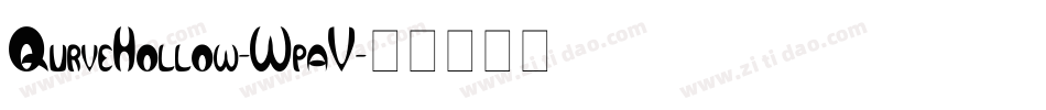 QurveHollow-WpaV字体转换