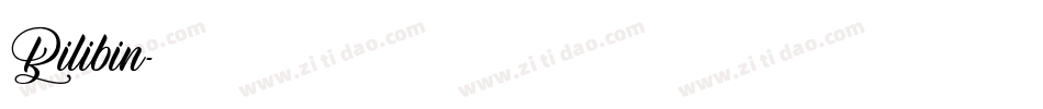 Bilibin字体转换