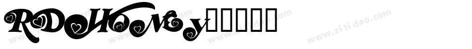 RDHoney字体转换