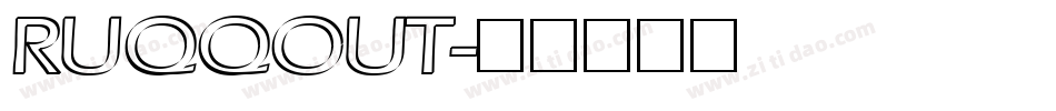 RUFFOUT字体转换