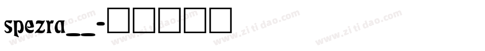 spezra__字体转换