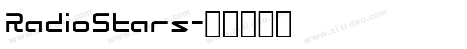 RadioStars字体转换