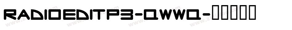 RadioEditP3-qwwq字体转换