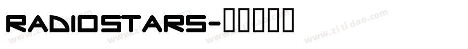 RadioStars字体转换