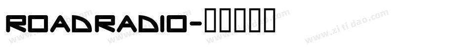 RoadRadio字体转换