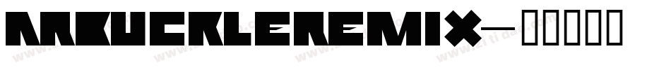 ArbuckleRemix字体转换