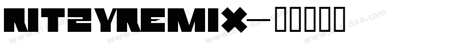 RitzyRemix字体转换