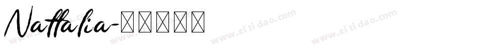 Nattalia字体转换